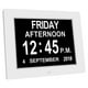 thumbnail image 2 of Calendario Digital Reloj Diurno 12 para Personas Mayores Sunnimix Relojes digitales, 2 of 8