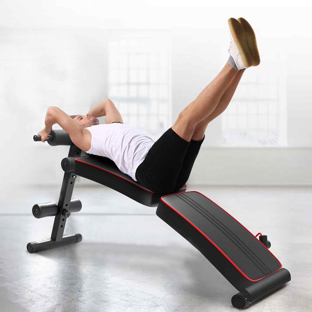 Details about   Sit Up Bench Decline Abdominal Fitness Home Gym Exercise Workout Equipment ABK 