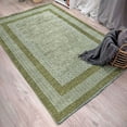 thumbnail image 5 of Alfa Rich 5x8 Scandinavian Style Green Washable Woven Cotton Area Rugs, 5 of 5