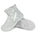 thumbnail image 2 of Kids Barefoot Snow Boots Wide Width Ankle Booties for Girls Boys, 2 of 7