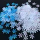 thumbnail image 2 of 300 piezas de copos de nieve navideños, confeti, nieve artificial, adornos para árbol de Navidad, decoraciones para el hogar, fiesta de invierno, decoración de boda, 2 of 5