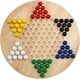 thumbnail image 2 of Chinese Checkers Brybelly, madera totalmente natural con canicas de madera, 2 of 5