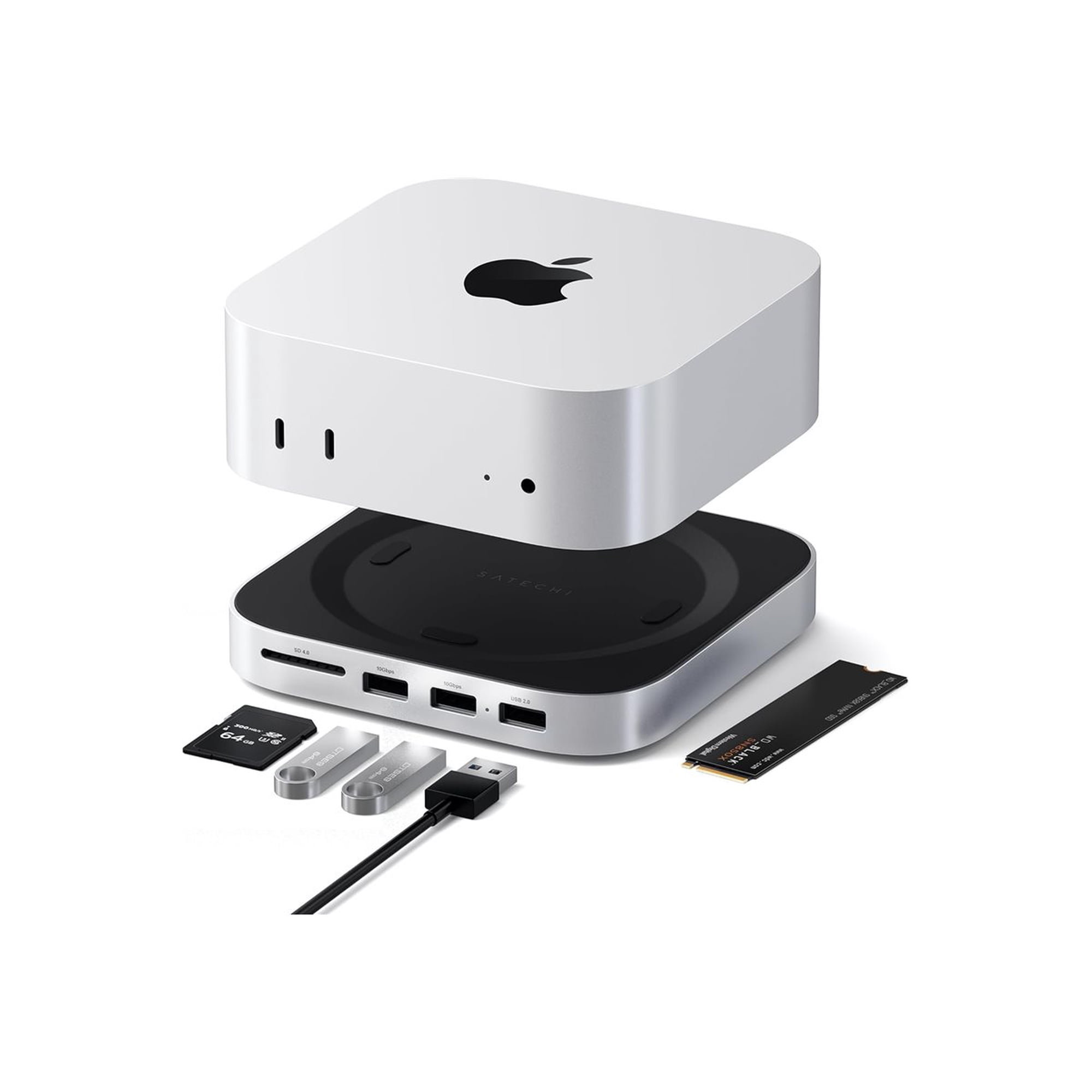 Mac Mini M4 Stand Hub with SSD Enclosure