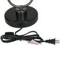 thumbnail image 5 of DecMode 31" 2 Light Orb Silver Table Lamp with White Glass Shade, 5 of 9