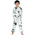 thumbnail image 4 of Joggies - TieDye Black Toddler Footless Hoodie One Piece - Toddler - Large (Fits 3'4 - 3'6"), 4 of 5
