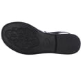 thumbnail image 6 of Womens B.O.C. Born Lowery Slingback Flat Sandals - Black/Pewter Combo, 6 of 6