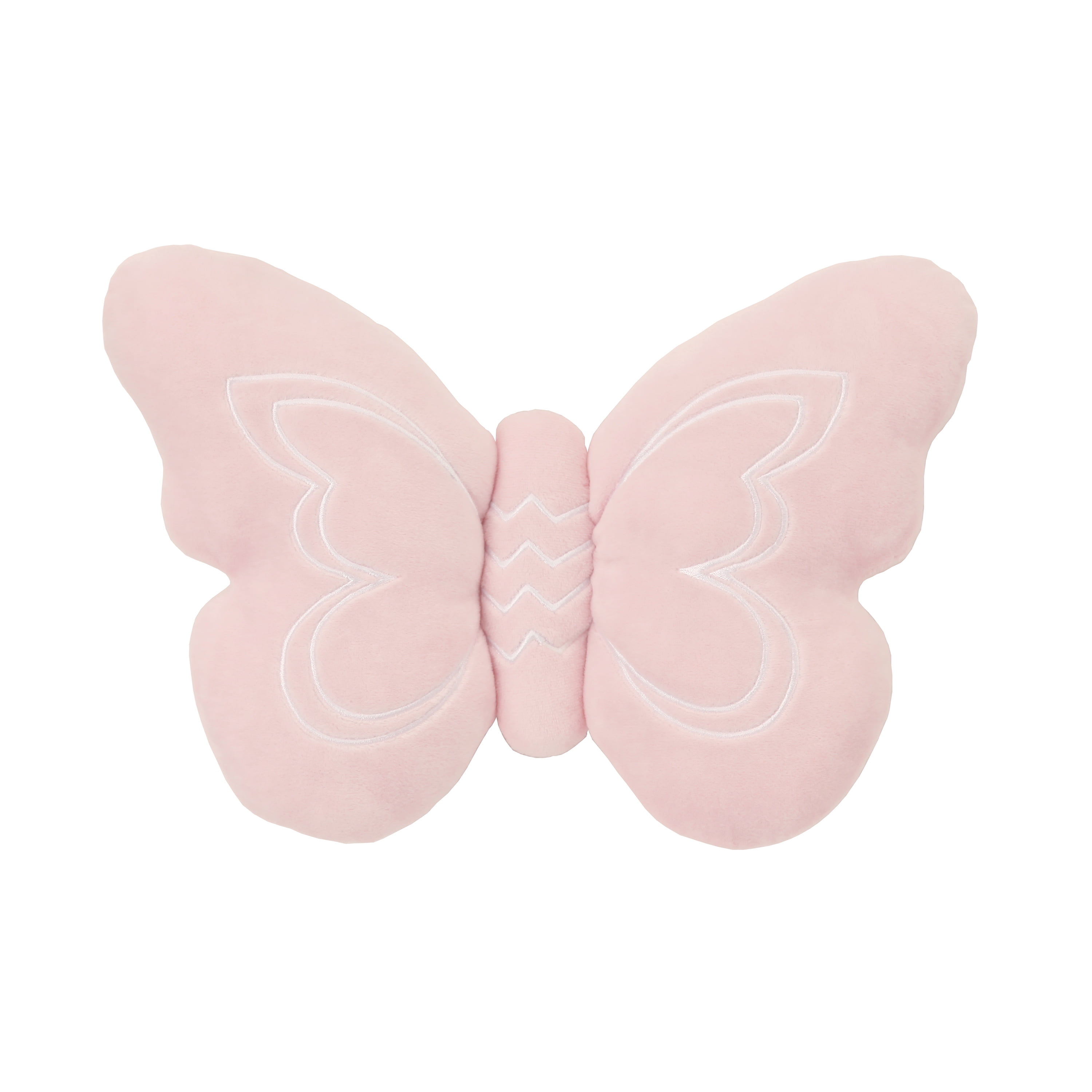 pink butterfly plush