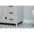 thumbnail image 5 of Elegant Decor Grant 48" MDF Single Bathroom Vanity with Backsplash in Gray, 5 of 8
