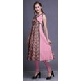 thumbnail image 3 of Bimba Hauts Imprimés pour Femmes Sans Manches Robe d'Été Angrakhakurtis pour Filles, 3 of 6
