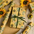 thumbnail image 2 of Papel de regalo MAYPLUSS Kraft Sunflowers 43x1005 cm, 2 of 7