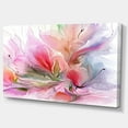 thumbnail image 2 of Designart 'Lovely Painted Floral Design ' Extra Large Floral Wall Art, 2 of 3