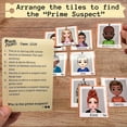 thumbnail image 4 of Prime Suspect – Logic Deduction Puzzle Game with 45 Case Cards | Single or Cooperative Play | Ages 8+ | Compact Travel Brain Teaser for Kids, Teens & Adults, 4 of 5