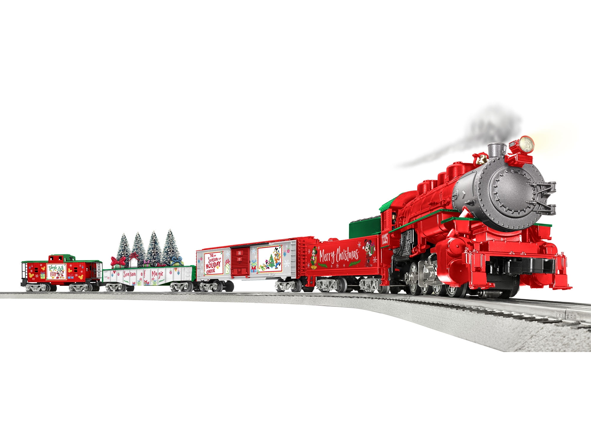 Lionel O Gauge Disney Christmas Electric Electric Train Set with Remote and Bluetooth Capability
