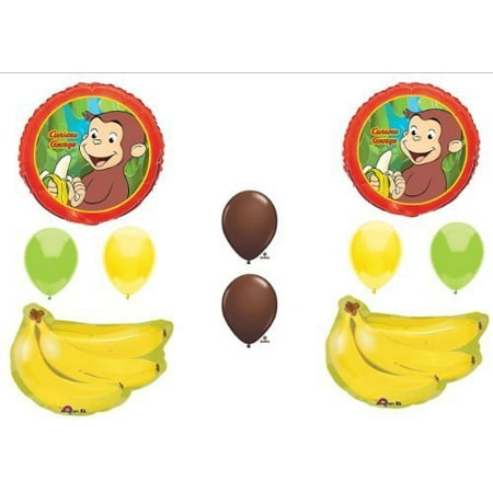 CURIOUS GEORGE BIRTHDAY  PARTY  Balloons Decorations  