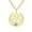 Gold, variant on TEAMER Steel Star of David Moon Pendant Necklace Stainless Steel Jewelry