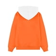 thumbnail image 5 of xaoyunyn Pullover for Girls Casual Loose Long Sleeve Spring Fall Color Block Hooded Sweatshirts 2-15 Years, 5 of 6