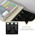thumbnail image 4 of CATIEBYE Compact Cash Register Insert Tray with Stainless Steel and Plastic for Store Counters, 4 of 8