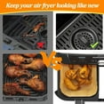 thumbnail image 4 of Disposable Air Fryer Paper Non-Stick Kitchen Baking Airfryer Mat Oilproof Micro-wave Barbecue Pad Baking Paper Liner Accessories, 4 of 8