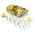 thumbnail image 4 of Soporte Para Tacos, Forma Ondulada, Mantiene La Colocación Ordenada Y Vertical, Estante Para Tacos De Acero Inoxidable Para Fiestas, 4 of 7