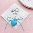 thumbnail image 7 of Bottone Fashionable Heart Pendant Lovely Hang1ng Ornament Keychain Pendant Fashion Bag Accessory Alloy Bag Pendant for Bag Key, 7 of 7