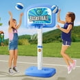 thumbnail image 3 of Ayieyill Pool Basketball Hoop, Swimming Pool Basketball Games with Pool Basketball Hoop Poolside and 2 Balls, Blue, 3 of 10