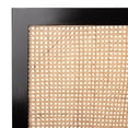 thumbnail image 5 of SAFAVIEH Vienna Cane Farmhouse Wood Headboard, Queen, Black, 5 of 7
