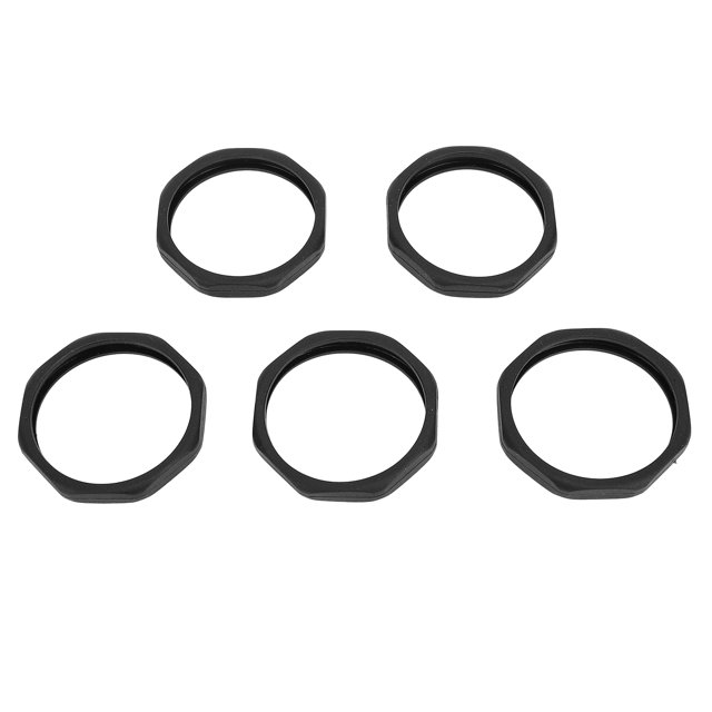 Mic Ring Set, 5Pcs Round Anti Roll Microphone Ring Set for KTV Parties Conference Rooms