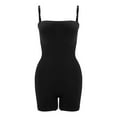 thumbnail image 3 of Jumpsuit Strapless Shortie Bodysuit For Women Shapewear Seamless Body Shaper With Removable Straps,Black Women'S Polyester Jumpsuit S, 3 of 7