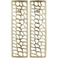 thumbnail image 6 of DecMode Gold Aluminum Metal Cutouts Abstract Wall Decor (2 Count), 6 of 7