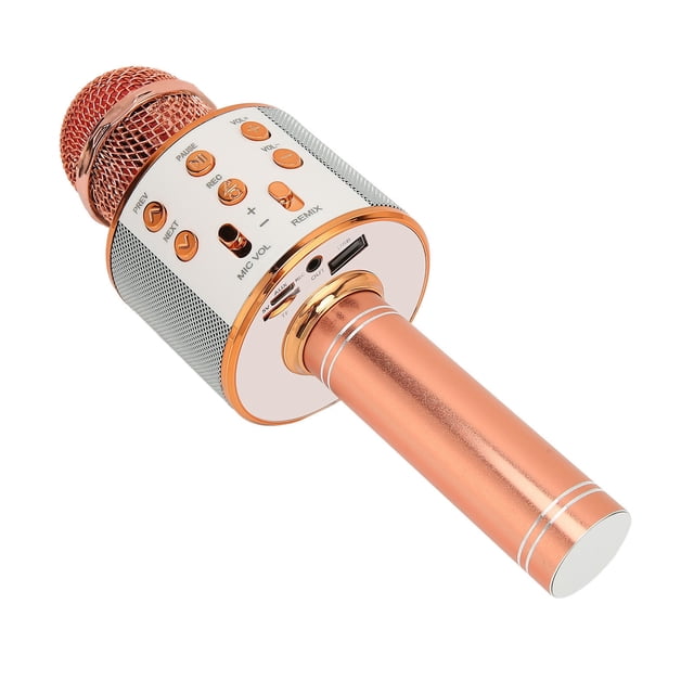 Wireless Bluetooth Karaoke Mic,Wireless Bluetooth Microphone Portable Karaoke Mic Wireless Karaoke Mic Finely Tuned Performance