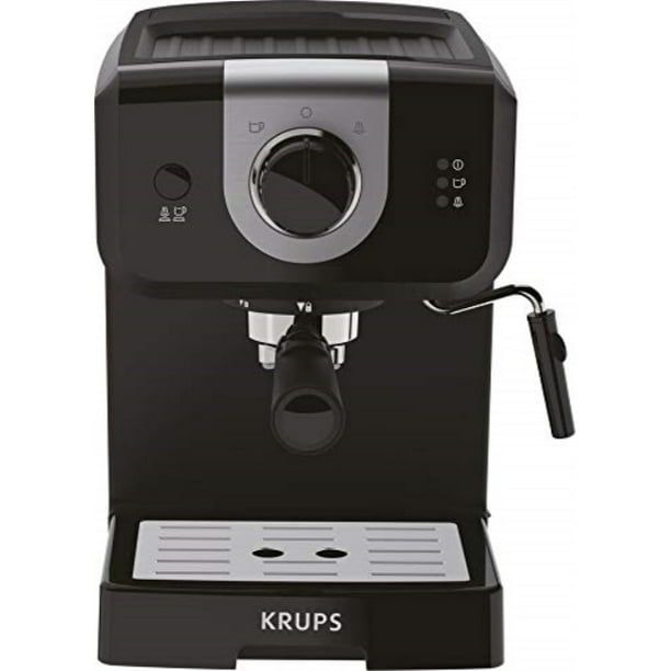 Krups Xp3208 15 Bar Pump Espresso And Cappuccino Coffee Maker 1 5 Liter Black Walmart Com Walmart Com