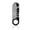 Black, variant on Men’s Stainless Steel Oil Comb for Hairstyles Mustache Beard Comb Compact Pocket Sized Design for Travel and Daily Use