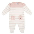 thumbnail image 6 of Gerber Baby Girls Sweater Knit Romper Jumpsuit, Size Newborn - 24 Months, 6 of 8