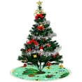 thumbnail image 4 of GZHJMY Christmas Tree Skirt, 36" Xmas Tree Skirts Christmas Decorated Tree Christmas Tree Mat for Christmas Holiday Party Ornaments, 4 of 5
