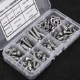 thumbnail image 1 of AMONIDA Screws Kit, Screws Assortment, Stainless Steel For Replacement Hardware Repair Hardware, 1 of 8