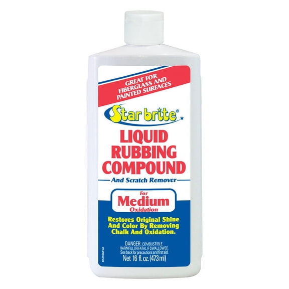 1 Pc, Star Brite Liquid Rubbing Compound 16 Oz
