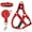 Red, variant on DMISOCHR Dog Harness and Leash Set with Collar - Step in No Pull Dog Harness