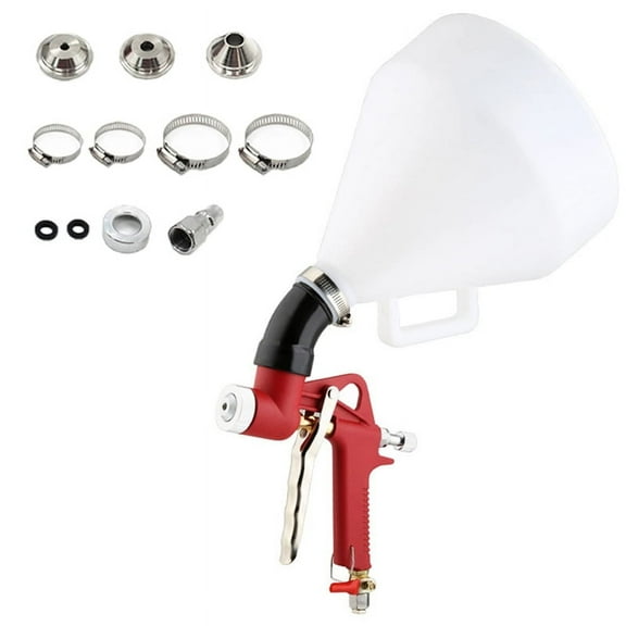 4/6/8mm Nozzles Drywall Texture Painting, 1.58 Gallon (6L) Air Hopper