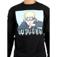 thumbnail image 4 of Naruto Men's & Big Men's Long Sleeve & Short Sleeve Graphic Tees, 2 Pack, Sizes S-3XL, 4 of 6