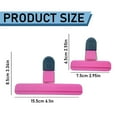 thumbnail image 2 of GBJHJIA Chip Clips, Chip Bag Chips Food Clips 1 Pack Food Clips, for Food Storage with Air Tight Seal Grip (H）, 2 of 4