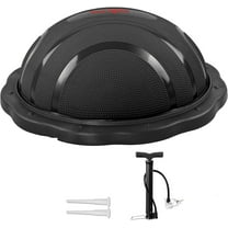 Yes4All 880LBS Premium Half Ball Balance Trainer, Stability Ball for Exercise, Home Gym Full Body Workouts - Black Matte