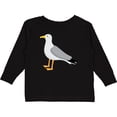 thumbnail image 3 of Inktastic Funny Seagull Bird Boys or Girls Long Sleeve Toddler T-Shirt, 3 of 5