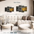 thumbnail image 3 of Elephant Stock The Creation Wall Art - Horizontal Multi Panel Canvas - Living Room Wall Decor - People Multi Panel - Gray And Black Decor By Octavian Mielu - 36" x 22", 3 of 4