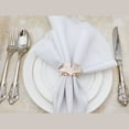 thumbnail image 2 of WINDLAND 6pcs Ginkgo Leaves Napkin Ring Buckle Holders for Wedding Party Mother’s Day Dinner Table Decoration, 2 of 20
