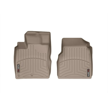 WeatherTech Custom Fit FloorLiners compatible with 2008-2010 Nissan Qashqai - 1st Row (Driver & Passenger), Tan
