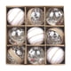 thumbnail image 1 of Injueey Adornos de bolas de Navidad brillantes, decoraciones para árboles, colgante para lugar de Navidad, colgantes para árboles de Navidad Kits de decoración para fiestas tamaño A4, 1 of 6