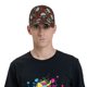 thumbnail image 4 of Balery Red Rose Skull Gorra de béisbol de tamaño ajustable para correr, entrenar y actividades al aire libre. Gorra de papá para todas las estaciones., 4 of 6