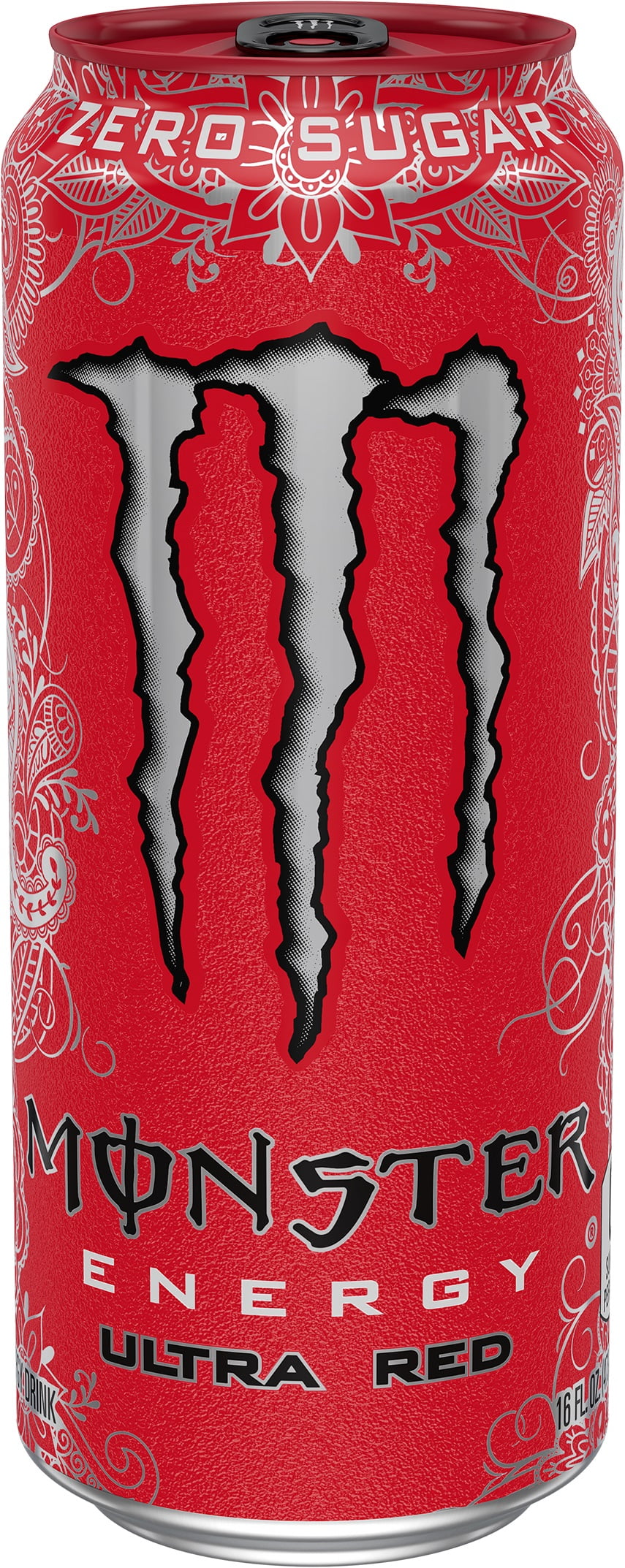 (24 Cans) Monster Ultra Red, Sugar Free Energy Drink, 16 fl oz