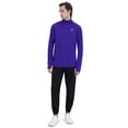 thumbnail image 3 of Reebok Men's and Big Men's Trail Quarter-Zip Active Pullover Shirt, Sizes XS-5XL, 3 of 11