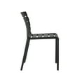 thumbnail image 5 of Rylan Indoor and Outdoor Stackable Chair - Black - Set of 2, 5 of 7